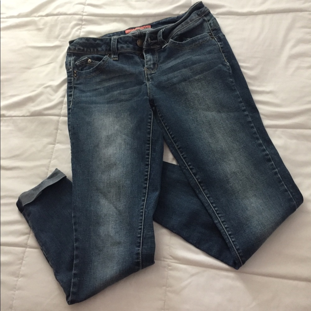 YMI Girls Skinny Cuffed Jeans🍏